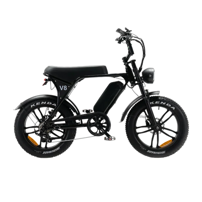 V8 Max 3.0 500 WATT + Achterzitje + Voetsteuntjes + Alarm