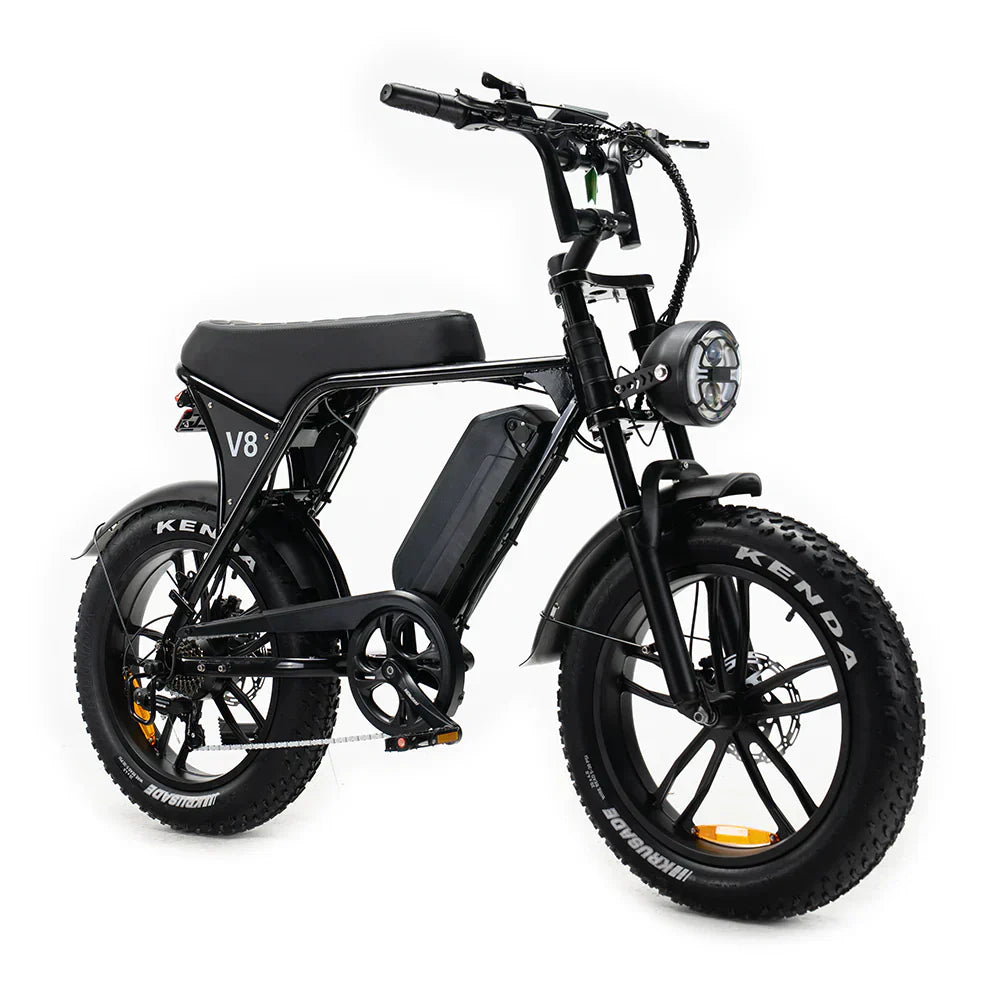 V8 Max 3.0 500 WATT + Achterzitje + Voetsteuntjes + Alarm